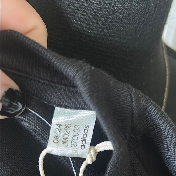 Adidas Black and White Short Sleeve Tees Graphic Design - Picture 6 of 6